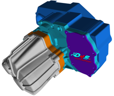 D4S Hybrid gearbox for high performance applications